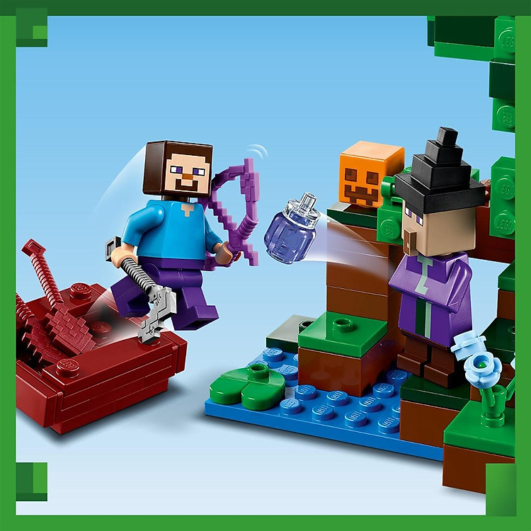 Đồ Chơi Lắp Ráp Nông Trại LEGO MINECRAFT Chính hãng Giá rẻ - Hình ảnh 2
