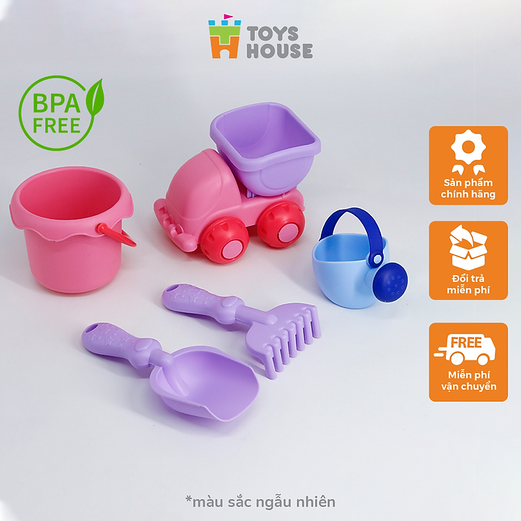 Đồ chơi xúc cát Toys House 035 Chính hãng Ưu đãi