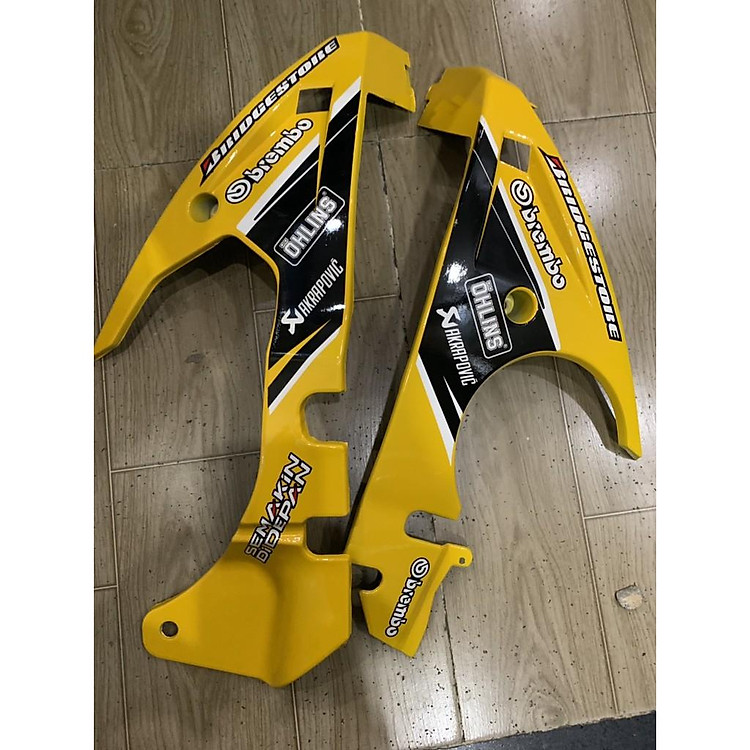 mỏ cày xe exciter 150 màu vàng