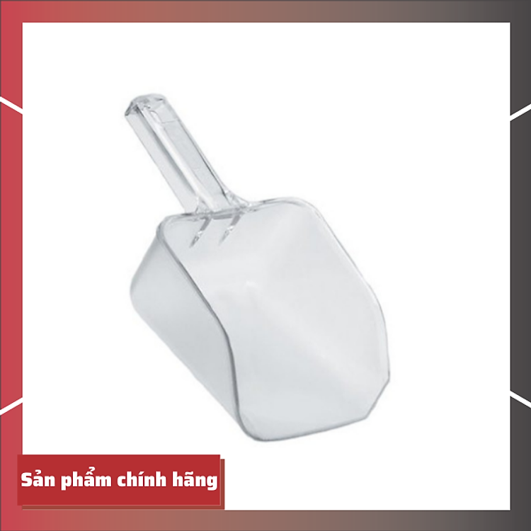 Thìa xúc đá, xúc hạt Rubbermaid trong suốt size lớn - Xuất xứ Rubbermaid Mỹ