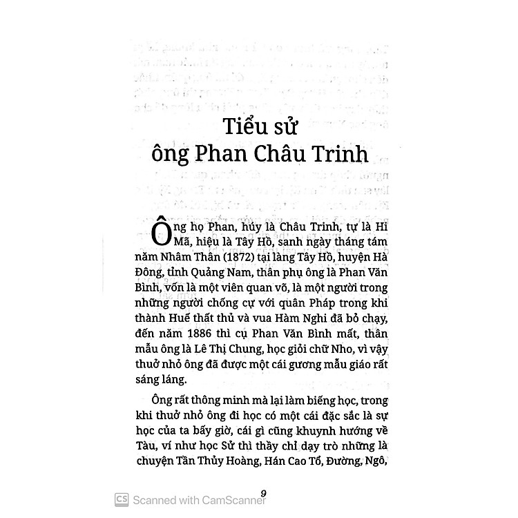 Gương Chí Sĩ Phan Tây Hồ - Lịch Sử Toàn Biên - Ảnh 2