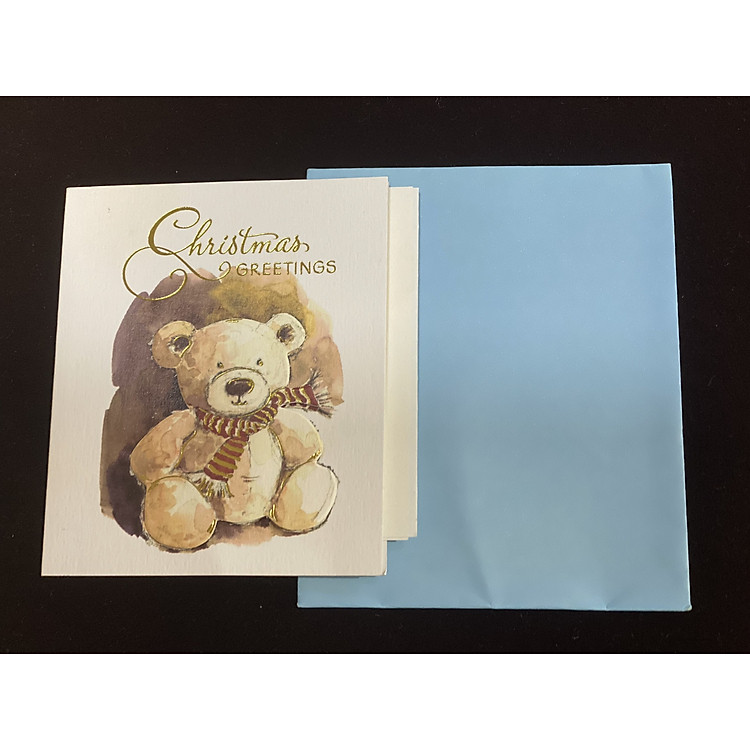 Thiệp Noel trang trí 3D (5 chiếc) - Ảnh 4