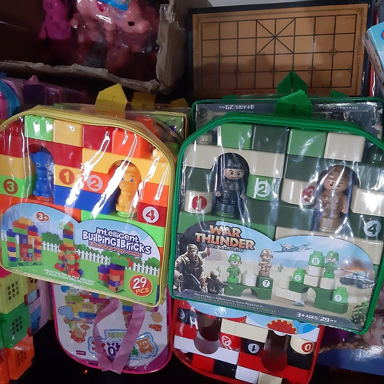 Đồ chơi xếp hình 25 chi tiết cho bé Chính hãng Giá tốt - Hình ảnh 2