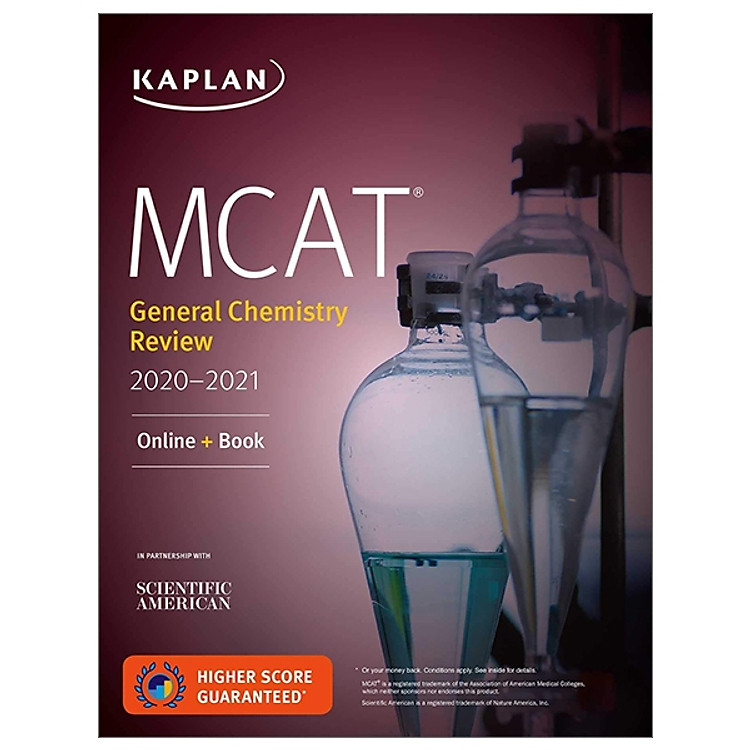 MCAT General Chemistry Review 2020-2021: Online + Book (Kaplan Test Prep)