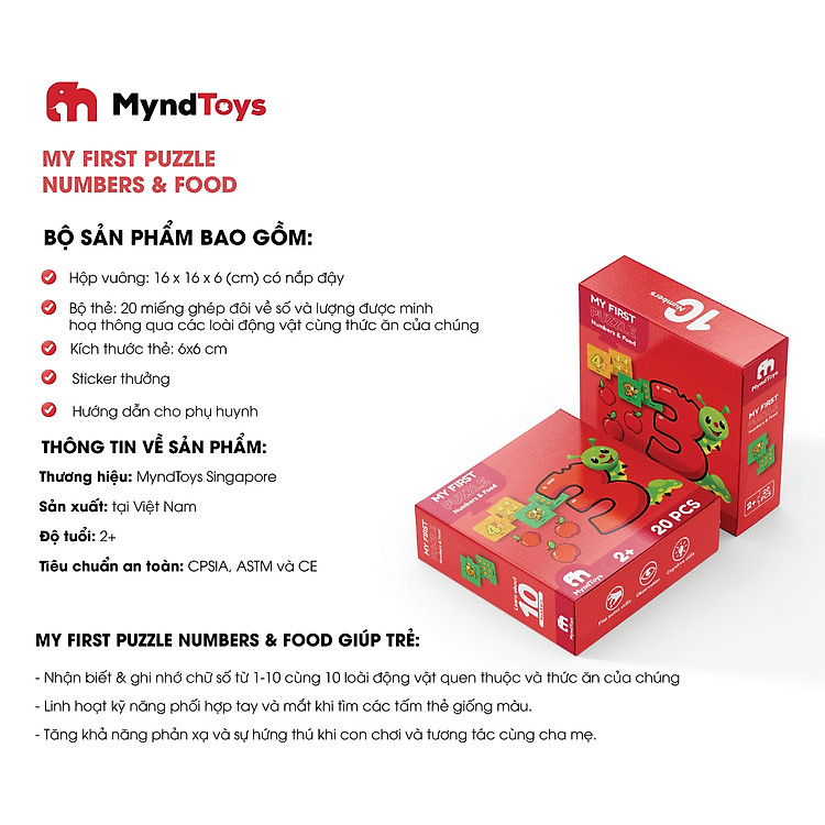 Đồ chơi Ghép hình My First Puzzle Chính hãng Giá rẻ - Hình ảnh 4