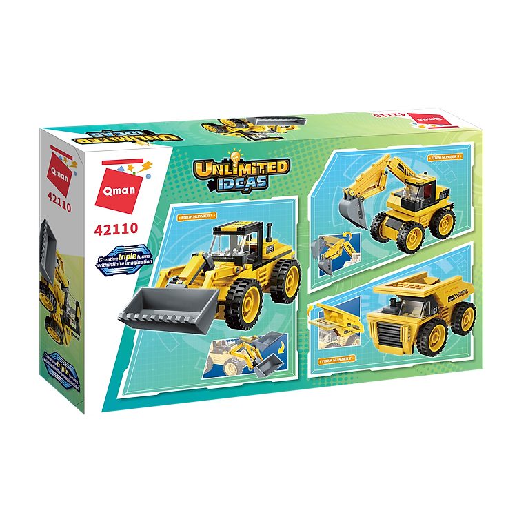 Mua Đồ chơi xếp hình xe xây dựng 3 trong 1 Chính hãng Ưu đãi - Hình ảnh 4