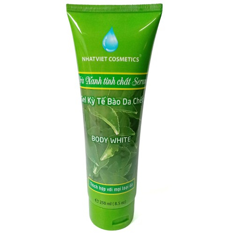 Gel kỳ tế bào chết toàn thân 250ml - Nhật Việt Trà xanh