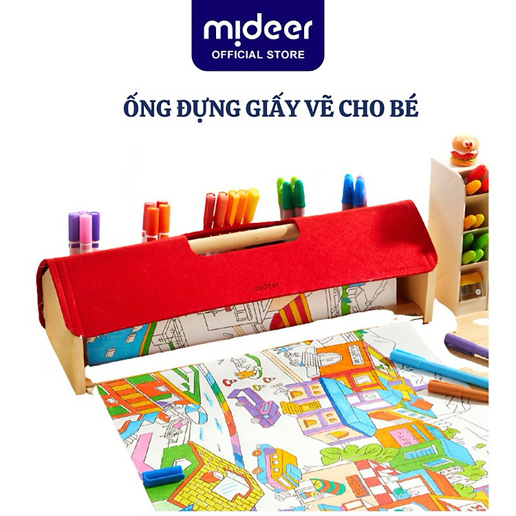 Ống đựng giấy vẽ Mideer
