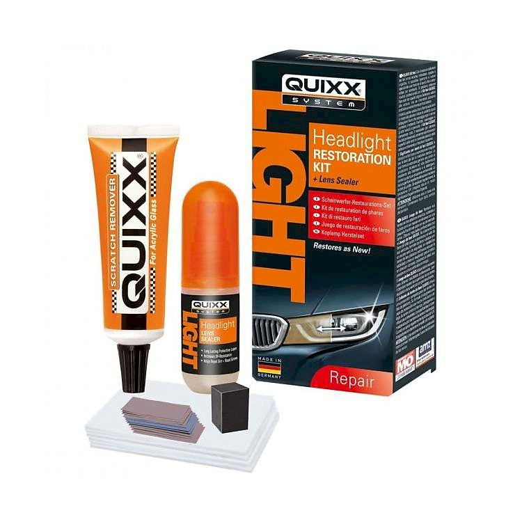 Bộ vệ sinh bảo dưỡng đèn pha QUIXX Headlight Restoration Kit- Đức