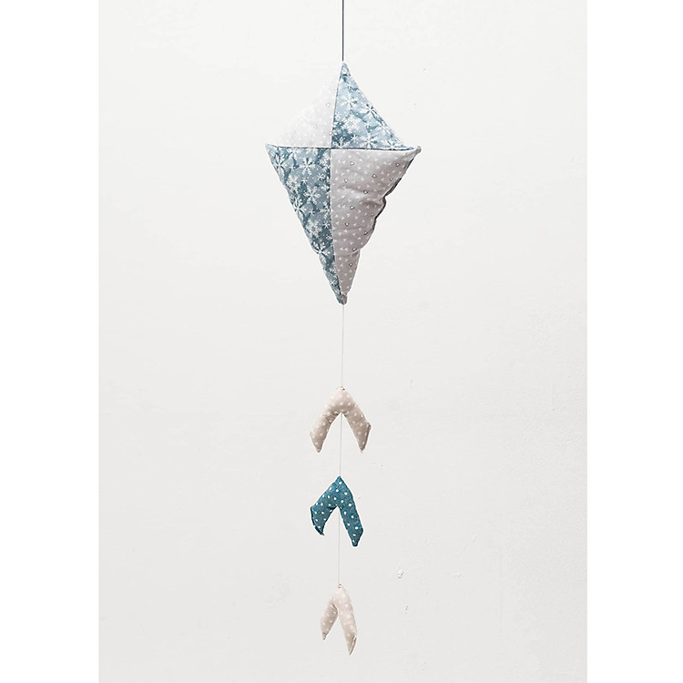 Treo nôi hình diều vải cho bé