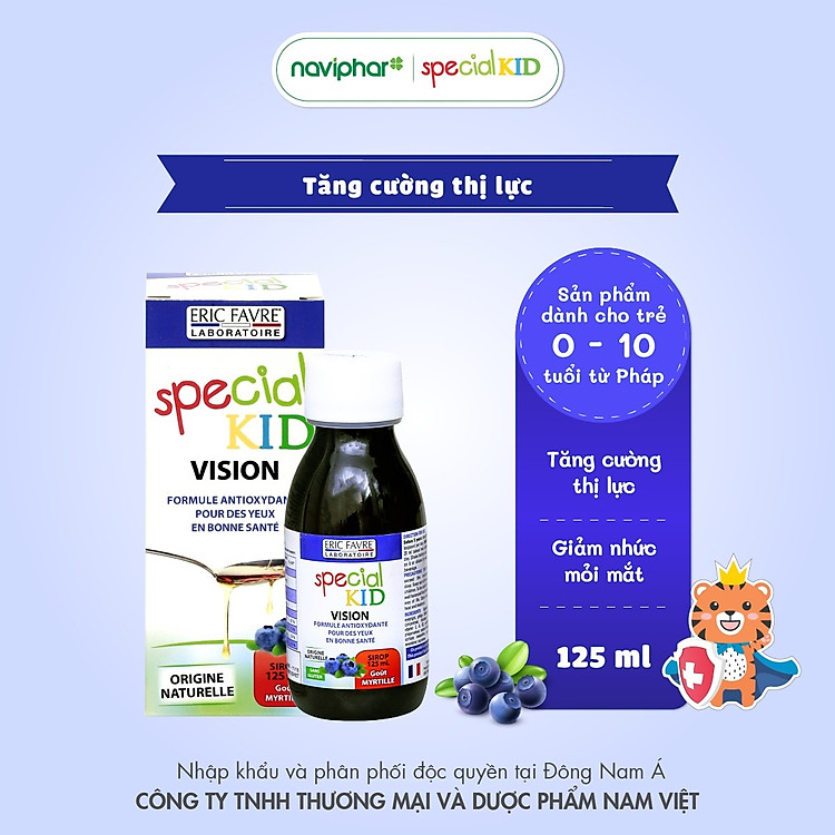 TPBVSK Special Kid Vision - Siro bảo vệ mắt Chất lượng Giá rẻ - Hình ảnh 3