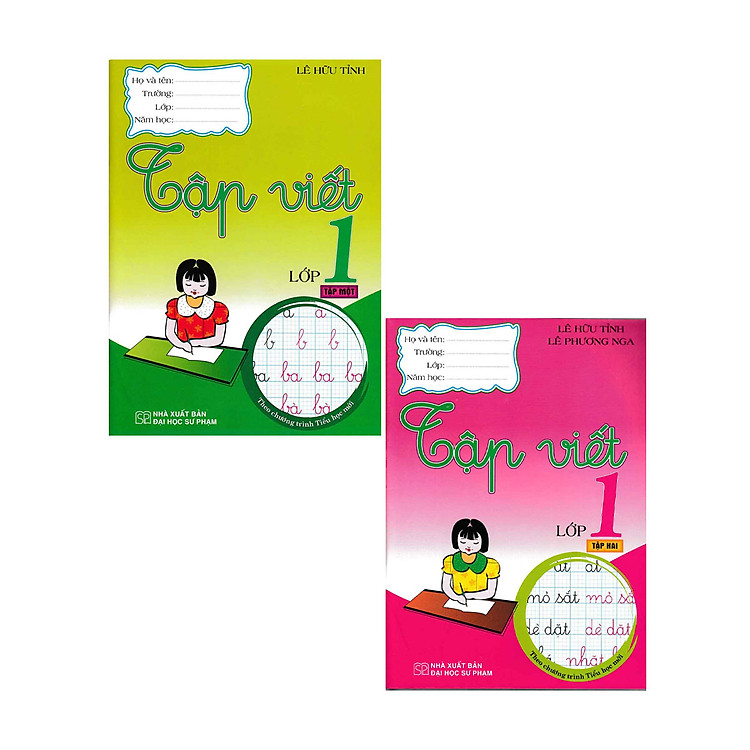 Tập Viết Lớp 1 Tập 1 + Tập 2