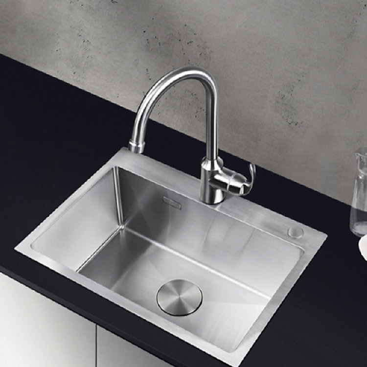Chậu rửa chén bát đơn cao cấp RHENWARE RC-6045D-304