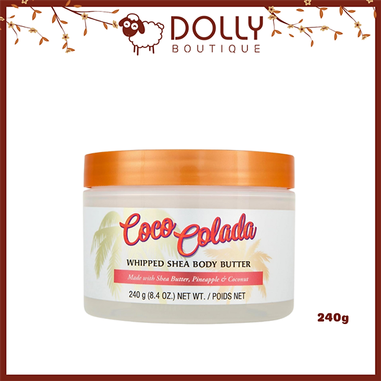 Bơ Dưỡng Thể Tree Hut Coco Colada Whipped Shea Body Butter 240g
