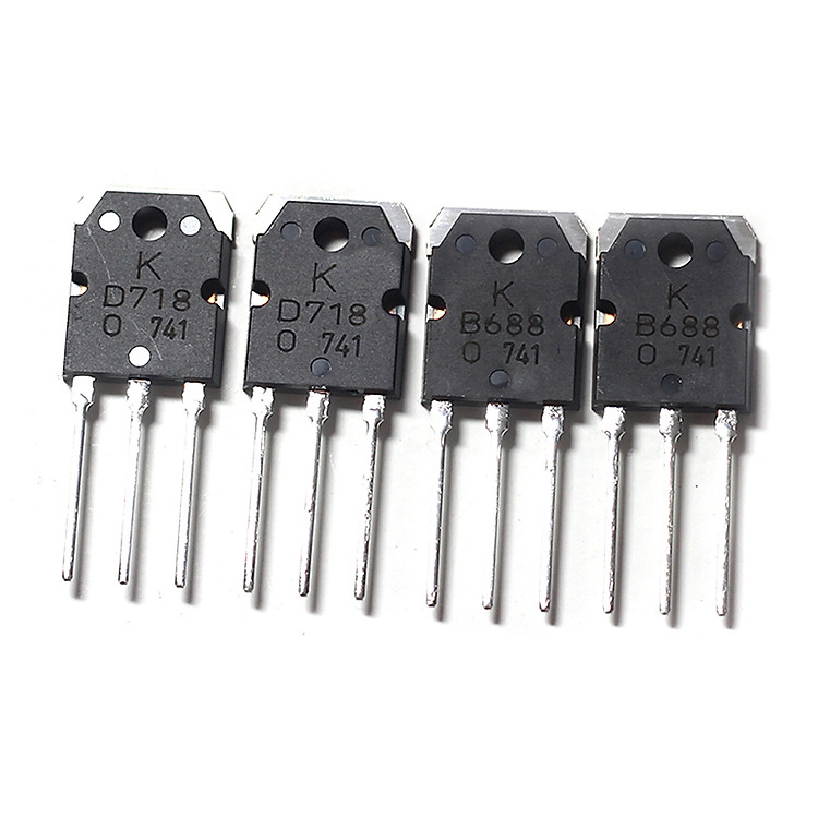 Bộ 4 Con Transistor D718 và B688(Mỗi loại 2 con)