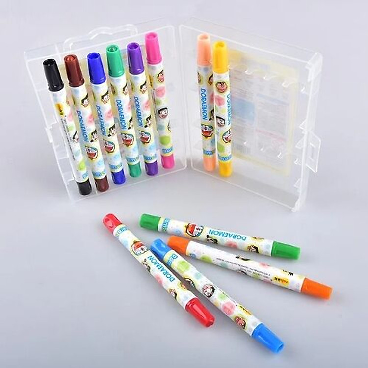 Bút Sáp Vặn Colorkit 12 Màu TCR-C007/DO - Ảnh 3