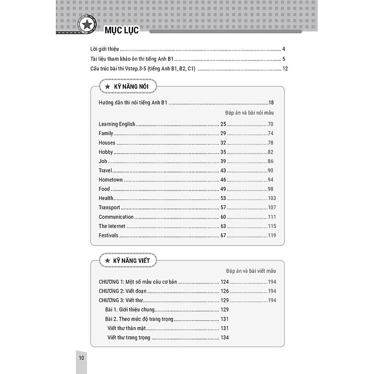 Sách Luyện Thi B1 Vstep 4 Kỹ Năng và 10 Bộ Đề Thi Đọc Hiểu Vstep Reading B1-B2-C1 - Ảnh 2