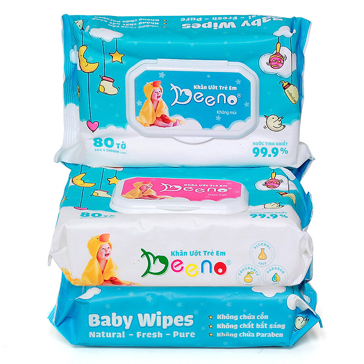 Combo 10 gói khăn ướt Beeno Giá tốt - Hình ảnh 2