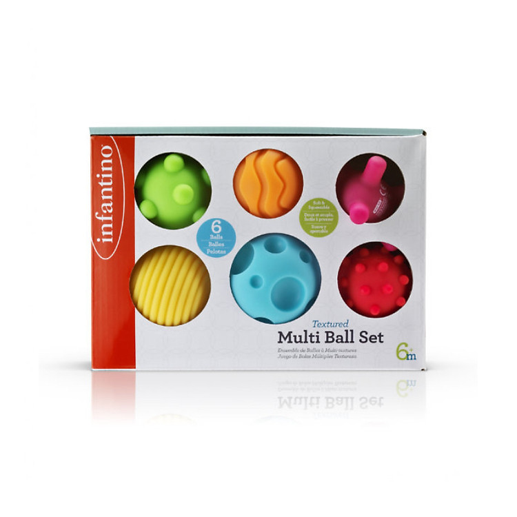 Set 6 bóng xúc giác Infantino đỏ Chính hãng Giá tốt