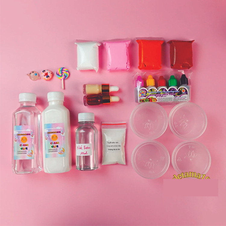 Bộ Kit Làm Slime Giá Rẻ - Ảnh 3