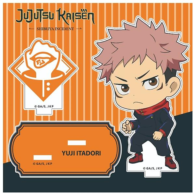 Đồ Chơi Chibi Acrylic Jujutsu Kaisen - Yuji Chính hãng Giá tốt - Hình ảnh 2