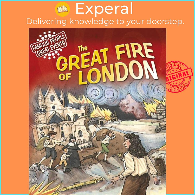Sách - Famous People, Great Events: The Great Fire of London by Gillian Clements (UK edition, paperback)