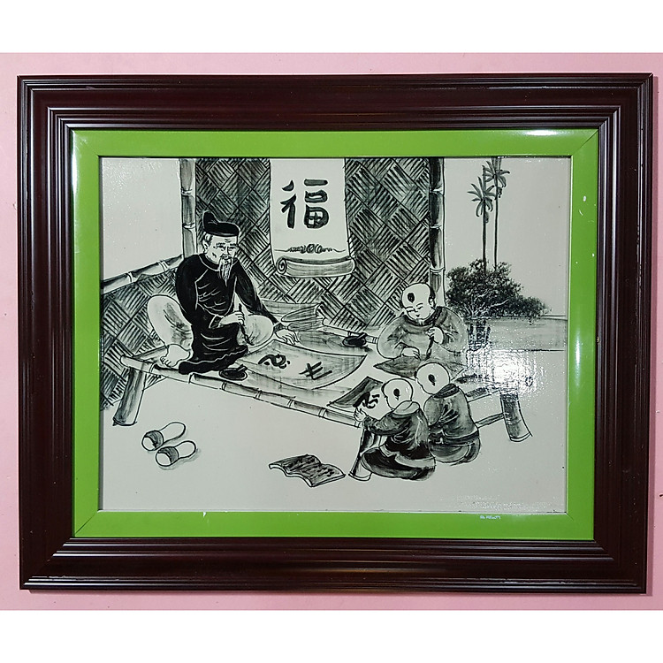 TRANH SỨ THẦY ĐỒ DẠY HỌC