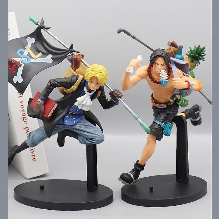 Mô Hình Bộ 3 Luffy Sabo ACE (19-21cm) - Ảnh 3