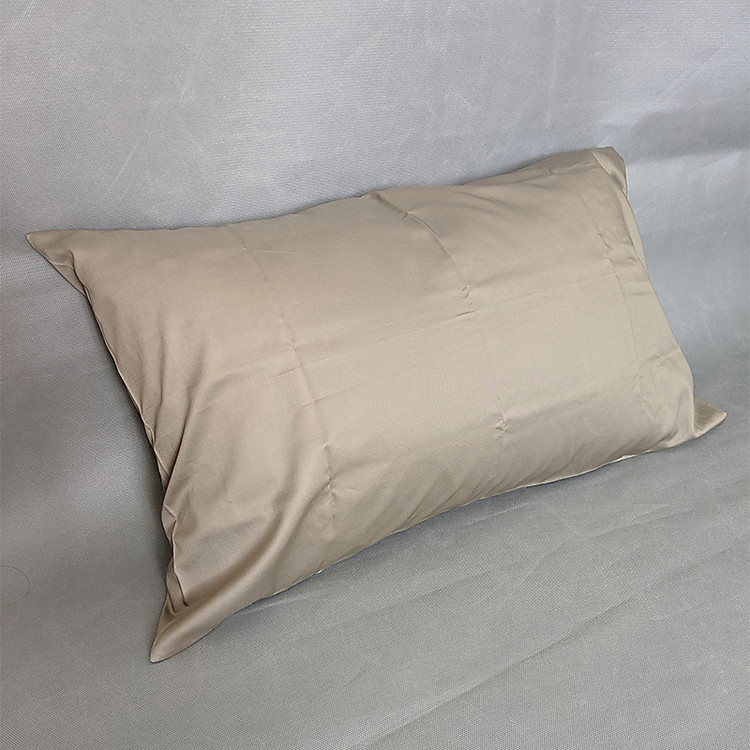 Vỏ gối cotton màu xám