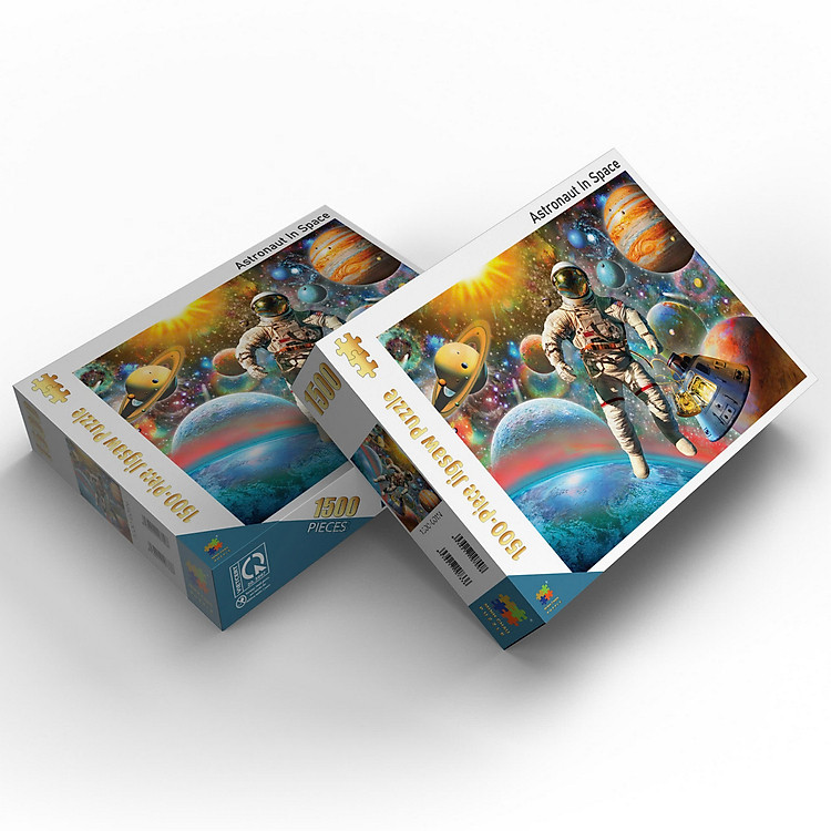 Bộ Tranh Ghép Hình Astronaut 1500 Mảnh Chính hãng Giá tốt - Hình ảnh 2