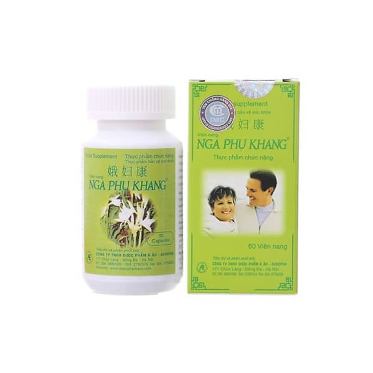 Thực phẩm chức năng bảo vệ sức khỏe viên nang Nga Phụ Khang