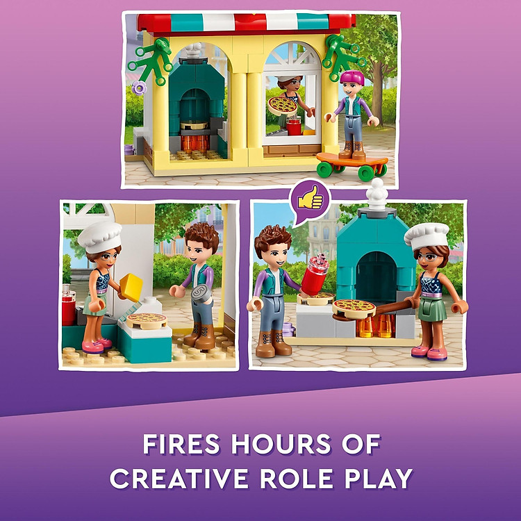 LEGO Friends 41705 Tiệm bánh pizza Olivia Chính hãng Tiết kiệm - Hình ảnh 3