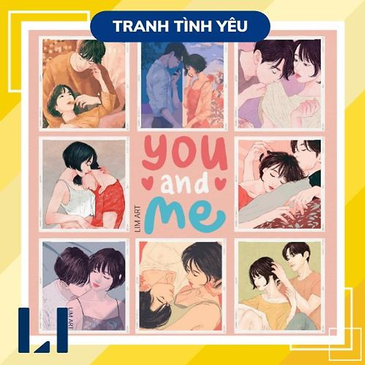 Tranh sơn dầu số hoá tự tô căng sẵn khung - Tranh tô màu theo số chủ đề tình yêu ( couple)