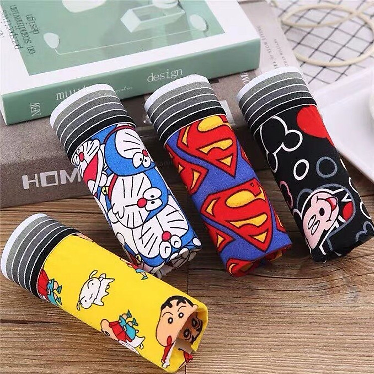 SET 8 QUẦN LÓT BÉ TRAI- QUẦN SỊP BÉ TRAI SIZE TO 40-85KG - MẪU 2-8 ( CHỌN SIZE )