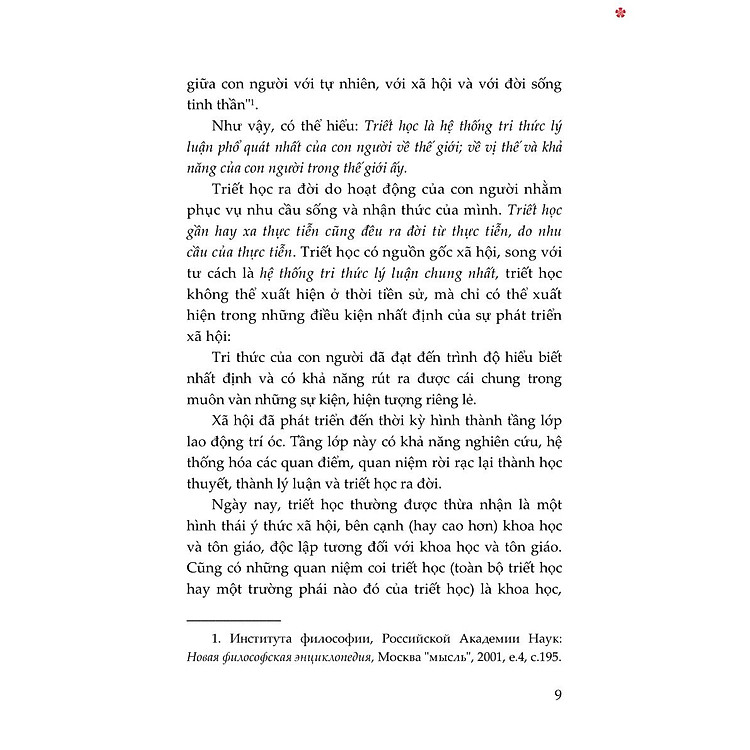 Giáo trình Triết học (Dùng cho khối không chuyên ngành triết học trình độ đào tạo thạc sĩ, tiến sĩ các ngành khoa học tự nhiên, công nghệ) - Ảnh 7