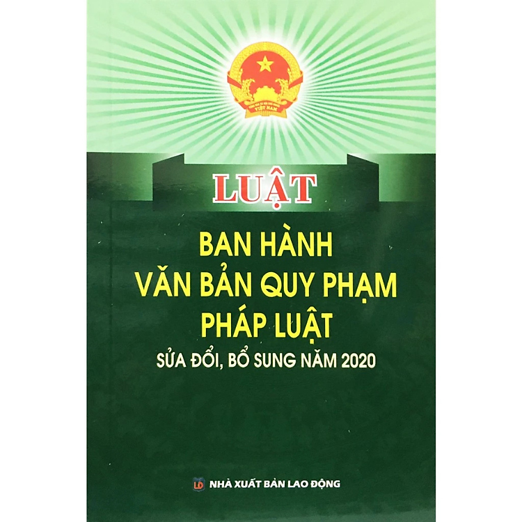 Luật ban hành văn bản quy phạm pháp luật