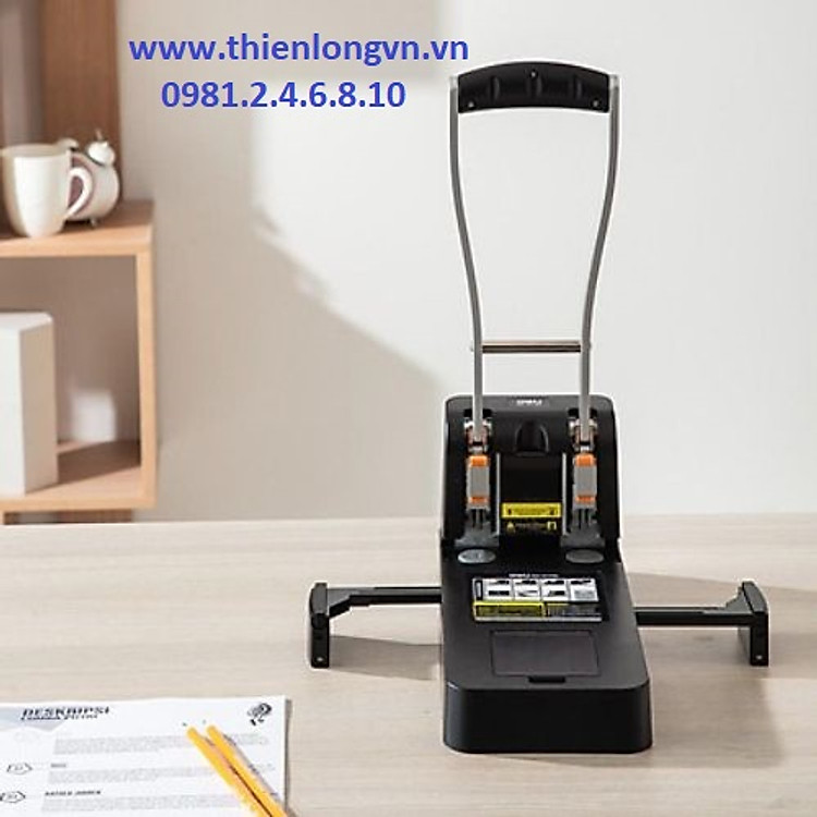 Máy đục lỗ Deli E0150 (150 tờ) - Ảnh 2