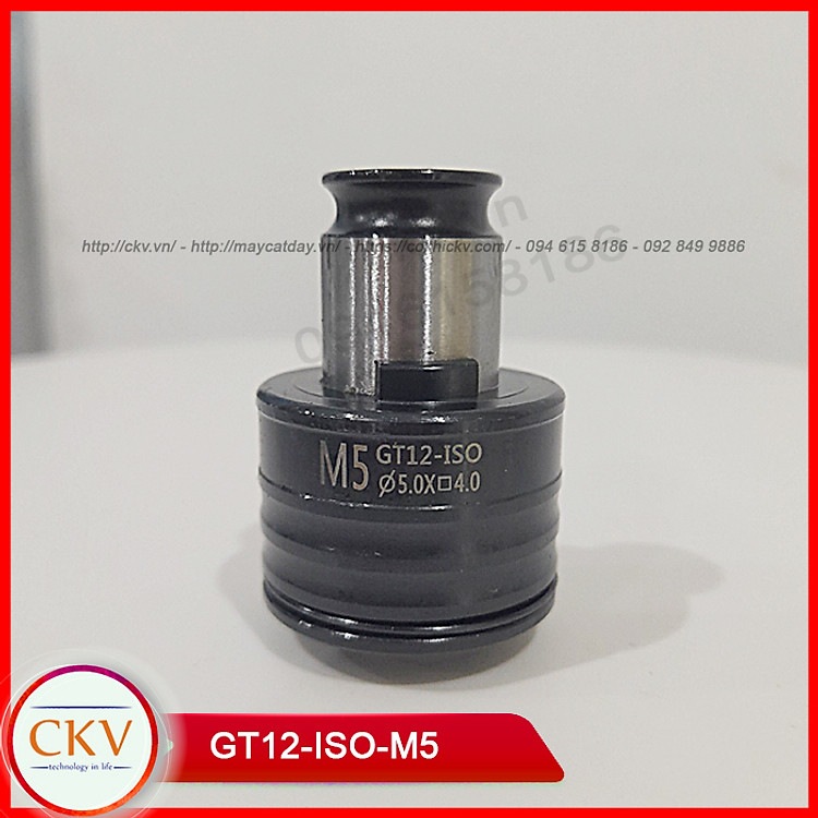 Chuck kẹp taro chống gãy mũi M4 ISO cho máy taro cần điện GT12-M4