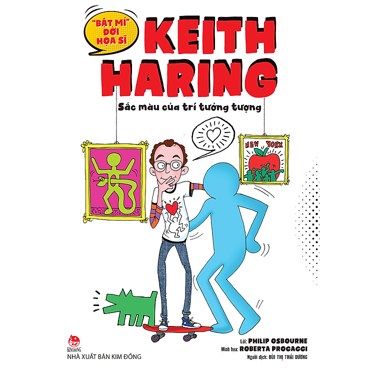 Bật Mí" Đời Hoạ Sĩ - Keith Haring: Sắc Màu Của Trí Tưởng Tượng - Ảnh 2