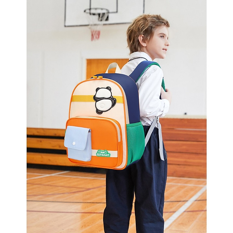 Balo học sinh SUN EIGHT 90353 (chống gù, chống thấm nước) - Ảnh 7