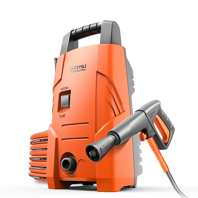 ROGTZ Máy Bơm Phun Rửa Xe Áp Lực Cao Xe Ô Tô Xe Máy YILI YLQ3721C-90A - Hàng Nhập Khẩu