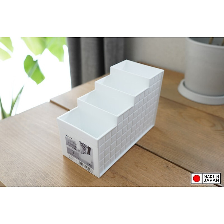 Khay đựng điều khiển Inomata - Màu trắng - Ảnh 2