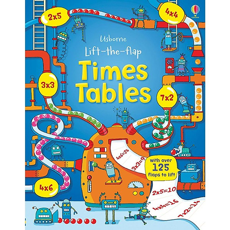Sách Usborne Lift-the-flap Times Tables