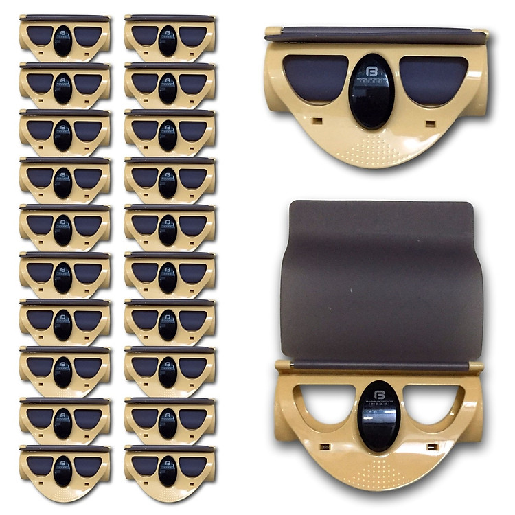 Lô kẹp trục cuốn uốn tóc chịu nhiệt cao cấp