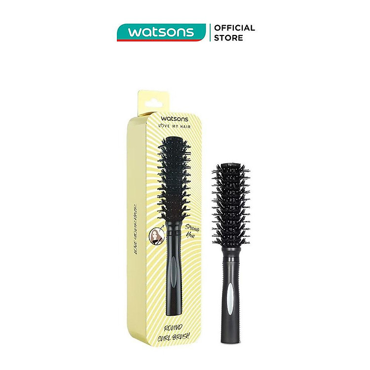Lược Tròn Tạo Kiểu Tóc Watsons Round Curl Brush 1pcs