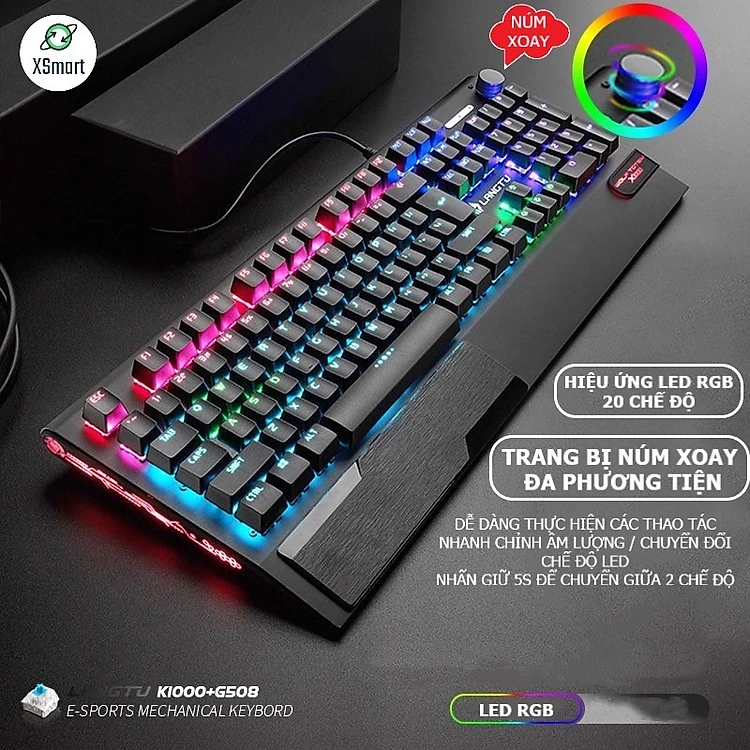 Bàn phím cơ nhiều tiện ích  