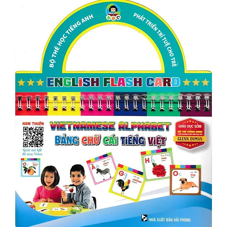 Bộ Thẻ Học Tiếng Anh – Phát Triển Trí Tuệ Cho Trẻ: Bảng Chữ Cái Tiếng Việt