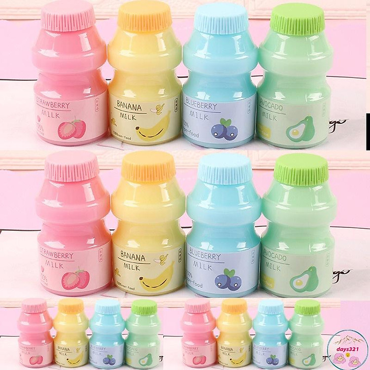 Slime BÌNH SỮA MILK màu thạch cực đẹp Đồ chơi slam chất nhầy ma thuật squishy