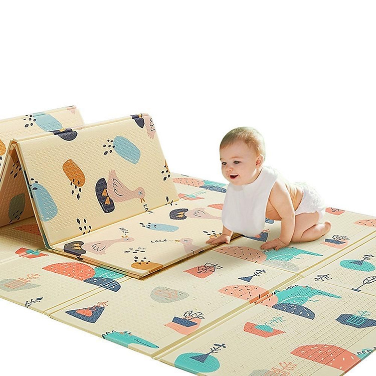 Thảm gấp gọn 2 mặt cho bé Chính hãng Giá tốt - Hình ảnh 2