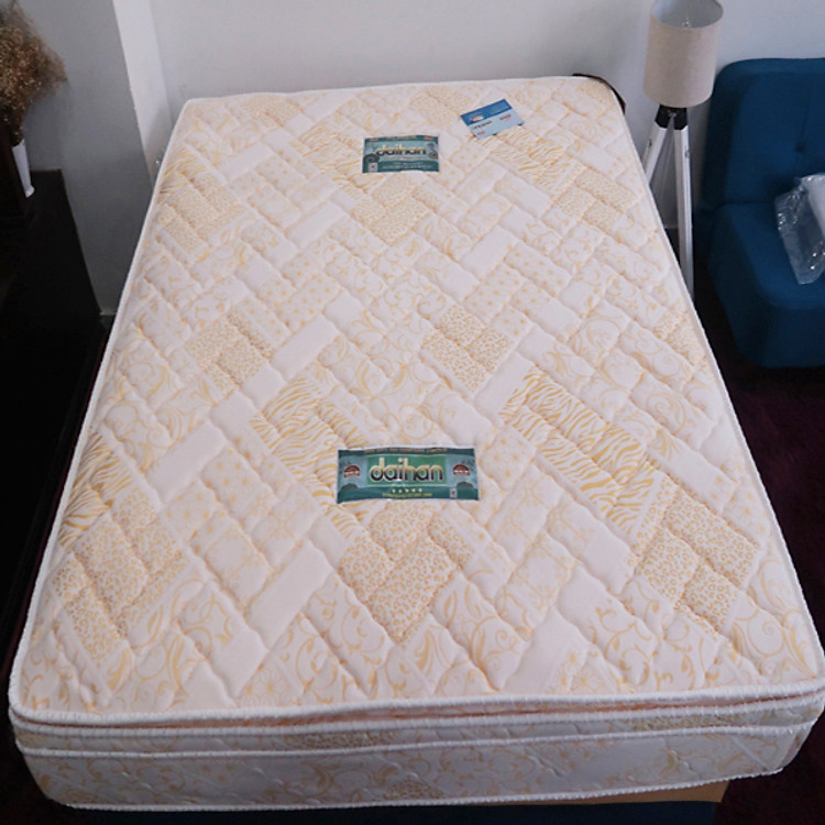 Nệm Lò Xo Hàn Việt Hải Đại Hàn 4 viền, vải xốp gấm